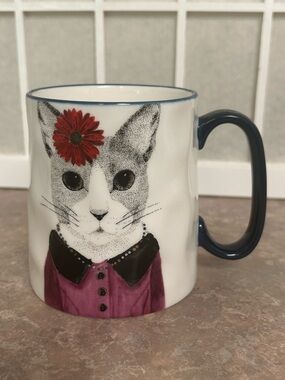 Cat Hipster Animal Mug